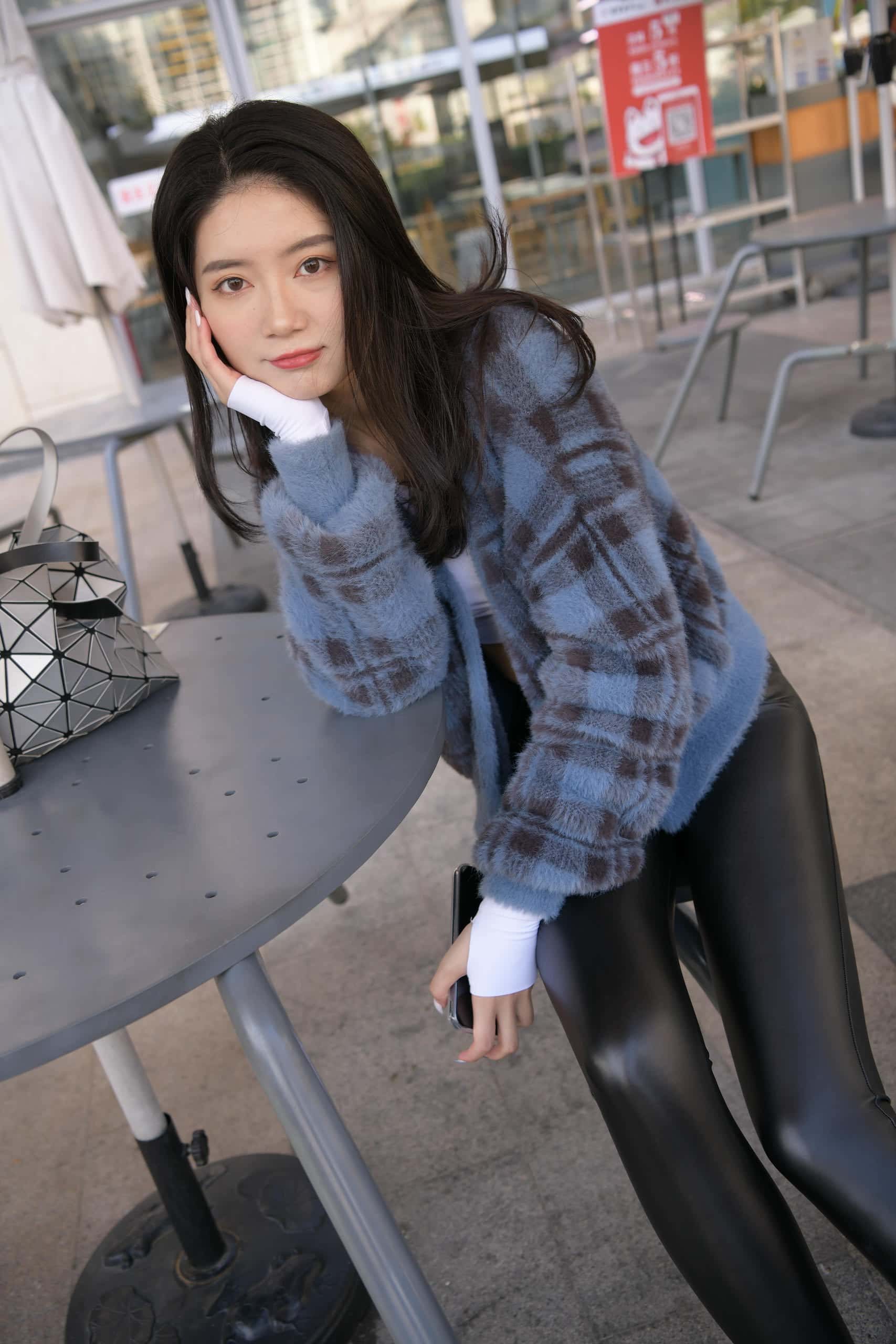 秋日皮裤【415P】J4784-hasate摄影图片资源整理